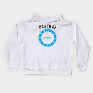 Dad To Be, Funny Design Kids Hoodie